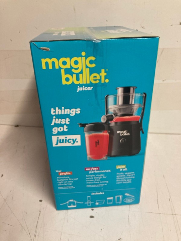 Lot 387  
            Nottingham SR3 - Delivery Only 

                
MAGIC BULLET JUICER - Image 4