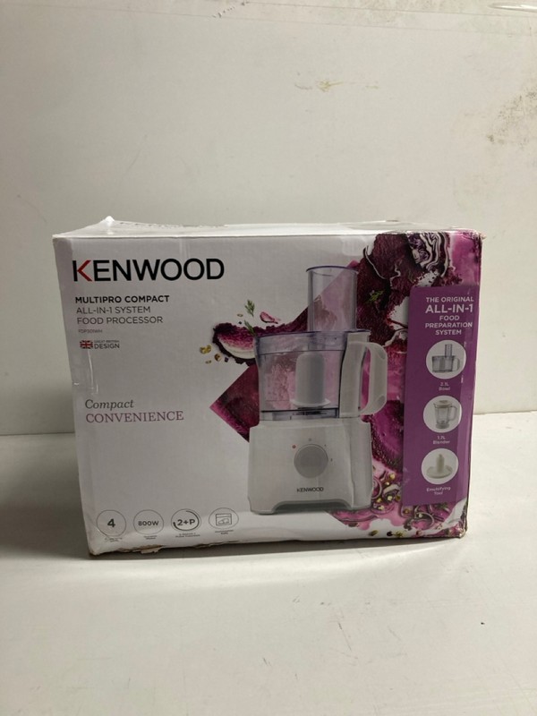 Lot 390  
            Nottingham SR3 - Delivery Only 

                
KENWOOD MULTI PRO COMPACT