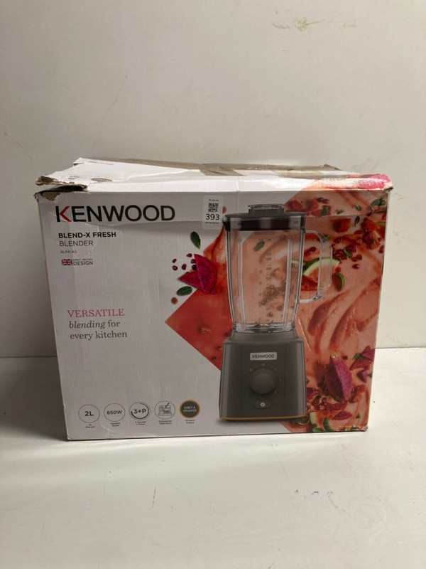 Lot 393  
            Nottingham SR3 - Delivery Only 

                
KENWOOD BLEND-X FRESH BLENDER