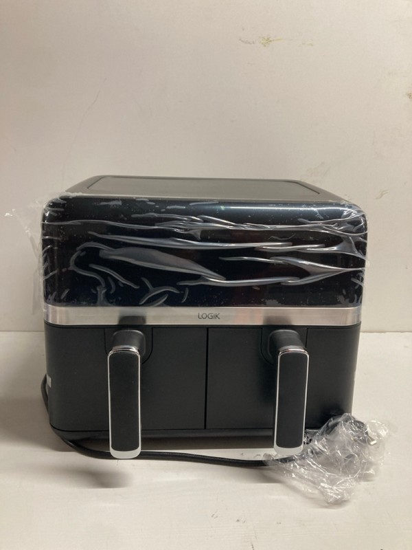 Lot 401  
            Nottingham SR3 - Delivery Only 

                
LOGIK DUAL BASKET AIR FRYER - Image 2