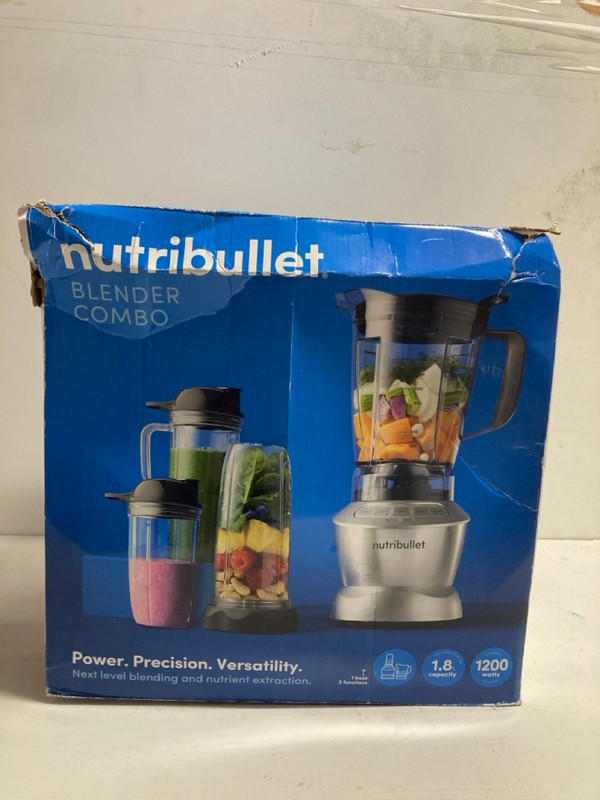 Lot 422  
            Nottingham SR3 - Delivery Only 

                
NUTRIBULLET THE DO IT ALL DEVICE