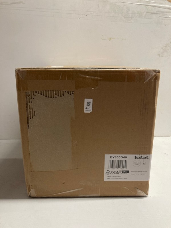 Lot 423  
            Nottingham SR3 - Delivery Only 

                
TEFAL EASY FRY MEGA