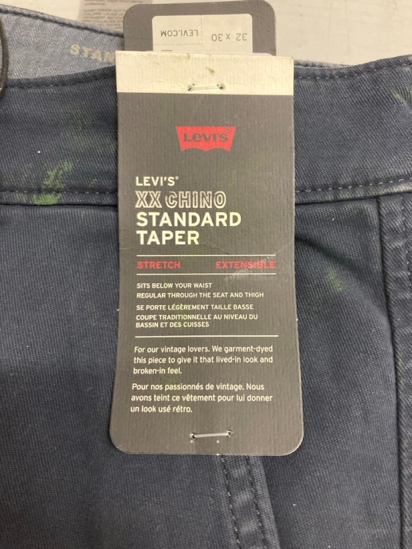 Lot 434  
            Nottingham SR3 - Delivery Only 

                
LEVI JEANS STANDARD TAPER W32 L30