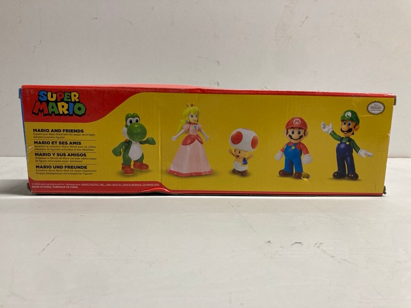 Lot 440  
            Nottingham SR3 - Delivery Only 

                
SUPER MARIO BROTHERS MARIO AND FRIENDS FIGURINE SET