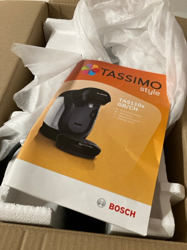 Lot 477  
            Nottingham SR3 - Delivery Only 

                
BOSCH TASSIMO STYLE COFFEE MACHINE