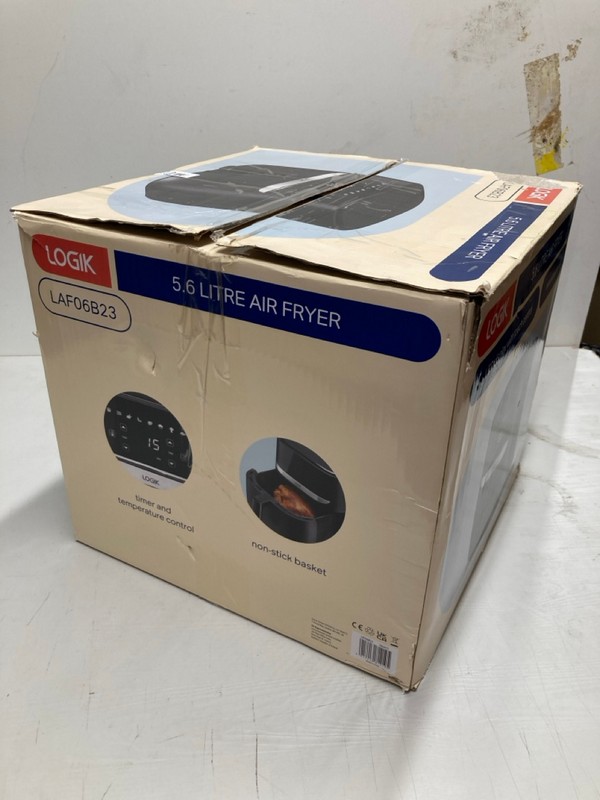 Lot 478  
            Nottingham SR3 - Delivery Only 

                
LOGIK 5.6L AIR FRYER - Image 4