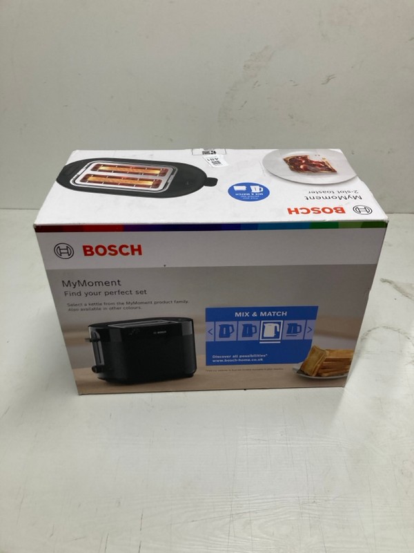 Lot 481  
            Nottingham SR3 - Delivery Only 

                
BOSCH MY MOMENT 2 SLOT TOASTER - Image 3