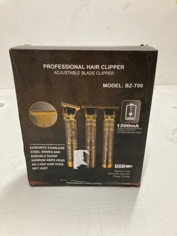 Lot 486  
            Nottingham SR3 - Delivery Only 

                
PROFESSIONAL HAIR CLIPPER MODEL: BZ-T99