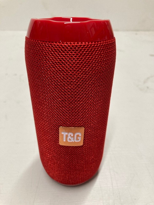Lot 490  
            Nottingham SR3 - Delivery Only 

                
T&G TG-117 PORTABLE WIRELESS SPEAKER