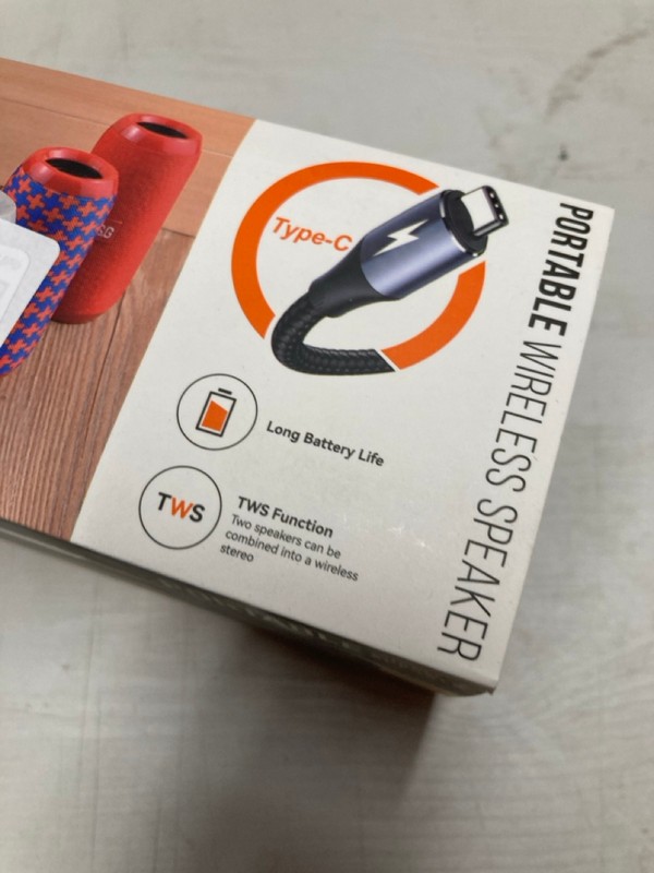 Lot 490  
            Nottingham SR3 - Delivery Only 

                
T&G TG-117 PORTABLE WIRELESS SPEAKER