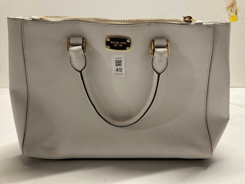 Lot 49  
            Nottingham SR3 - Delivery Only 

                
MICHAEL KORS WHITE HANDBAG