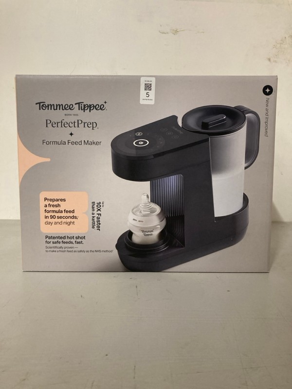 Lot 5  
            Nottingham SR3 - Delivery Only 

                
TOMMEE TIPPEE PERFECT PREP FORMULA FEED MAKER