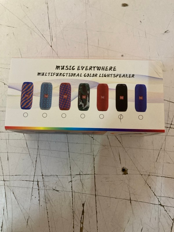 Lot 92  
            Nottingham SR3 - Delivery Only 

                
T&G PORTABLE WIRELESS SPEAKER MODEL NO: TG-117