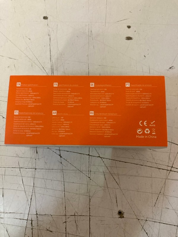 Lot 95  
            Nottingham SR3 - Delivery Only 

                
T&G PORTABLE WIRELESS SPEAKER MODEL NO: TG-117