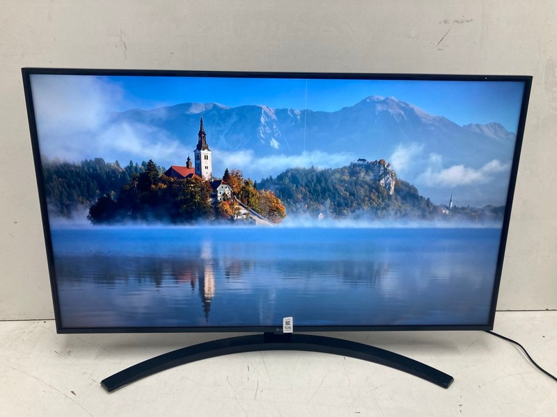 Lot 106  
            Nottingham SR4 - Collection Only 

                
LG 43" 4K TV MODEL: 43UT81006LA (NO REMOTE, WITH STAND, WITH BOX) (LINE ON SCREEN...