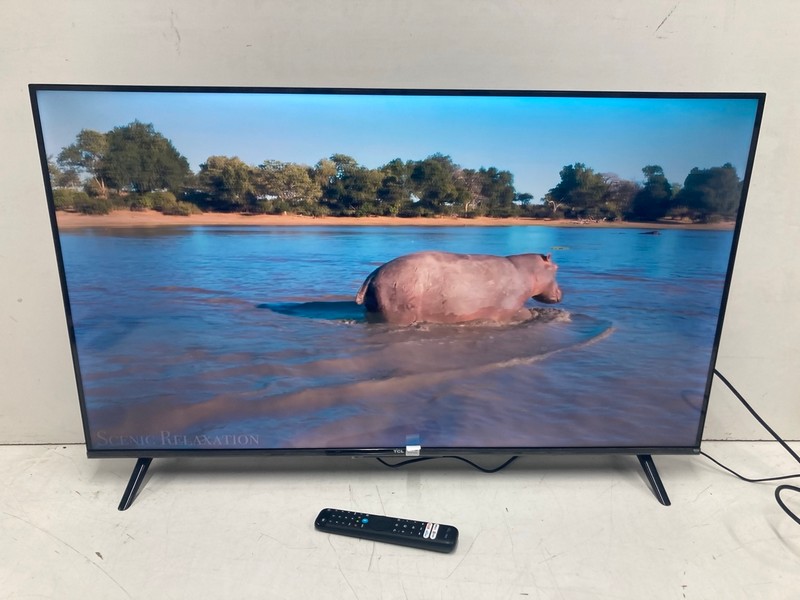 Lot 108  
            Nottingham SR4 - Collection Only 

                
TCL 43" FIRE TV MODEL: 43PF650K (WITH REMOTE, WITH STAND, WITH BOX) (SCRATCH ON S...