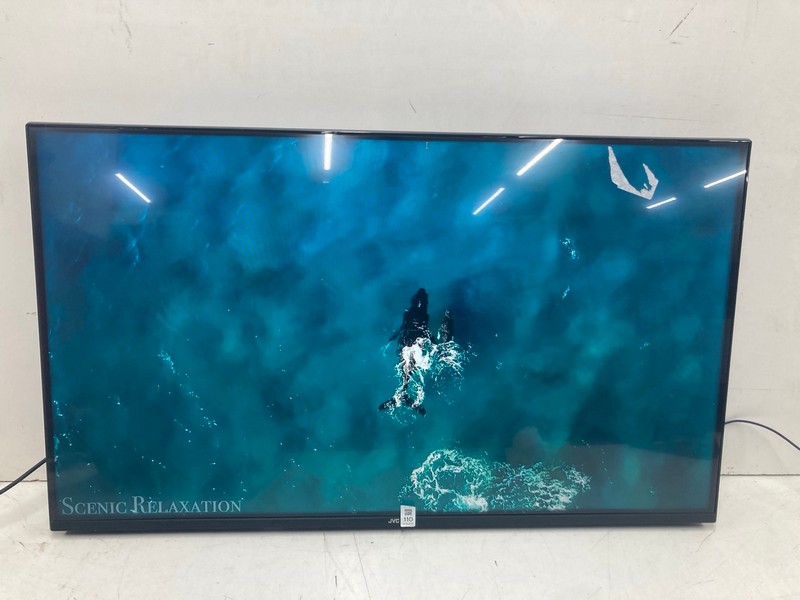 Lot 110  
            Nottingham SR4 - Collection Only 

                
JVC 43" FIRE TV MODEL: LT-43CF320 (NO REMOTE, NO STAND, NO BOX) (SCRATCH ON SCREE...