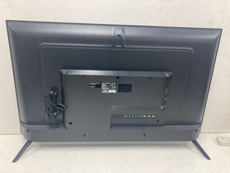 Lot 111  
            Nottingham SR4 - Collection Only 

                
JVC 43" ROKU TV MODEL: LT-43CR330A (WITH REMOTE, WITH STAND, WITH BOX) (MARK ON S...
