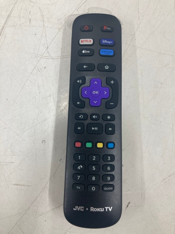 Lot 112  
            Nottingham SR4 - Collection Only 

                
JVC 43" ROKU TV MODEL: LT-43CR330A (WITH REMOTE, NO STAND, WITH BOX) (SCRATCH ON ...