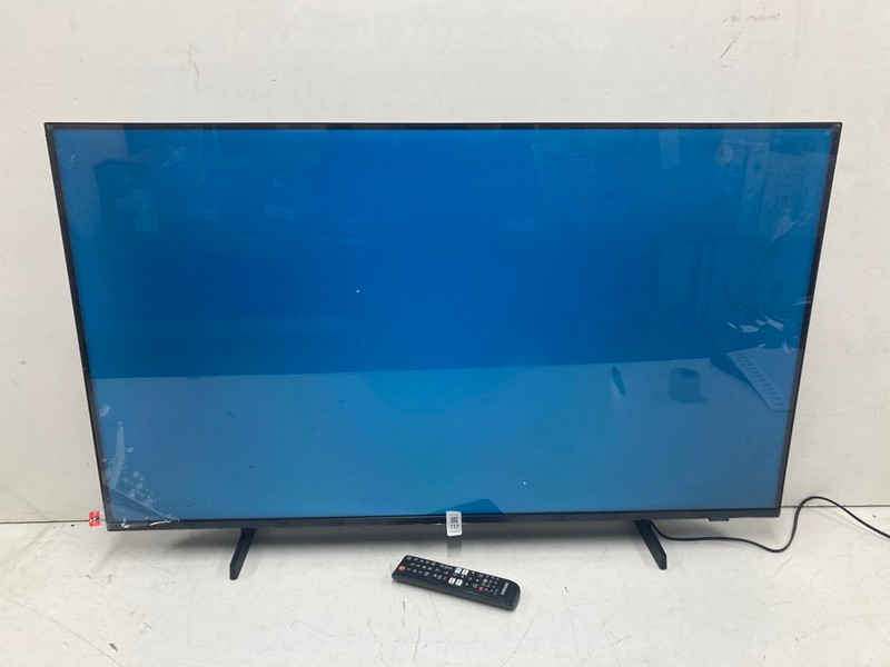 Lot 117  
            Nottingham SR4 - Collection Only 

                
SAMSUNG 43" 4K TV MODEL: UE43U8000FK (WITH REMOTE, WITH STAND, WITH BOX) (SYSTEM ...