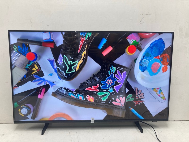 Lot 118  
            Nottingham SR4 - Collection Only 

                
SAMSUNG 43" 4K TV MODEL: UE43U8000FK (NO REMOTE, WITH STAND, WITH BOX) (COLLECTIO...