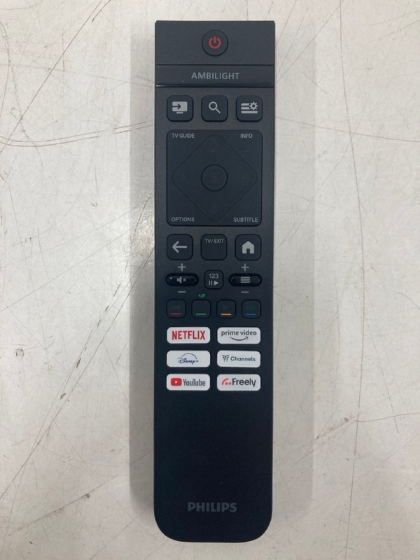 Lot 123  
            Nottingham SR4 - Collection Only 

                
PHILIPS 43" 4K TV MODEL: 43PUS8000/05 (WITH REMOTE, WITH STAND, WITH BOX) (CASE D...