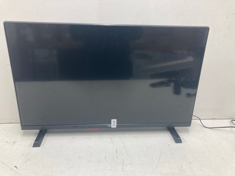 Lot 135  
            Nottingham SR4 - Collection Only 

                
JVC 32" SMART TV MODEL: LT-32CT150 (NO REMOTE, WITH STAND, WITH BOX) (POWER FAULT...