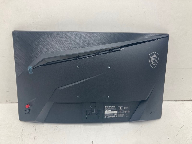 Lot 146  
            Nottingham SR4 - Collection Only 

                
MSI 24" GAMING MONITOR MODEL: MAG242C (WITH BOX, NO STAND, WITH POWER CABLE) (CAS...