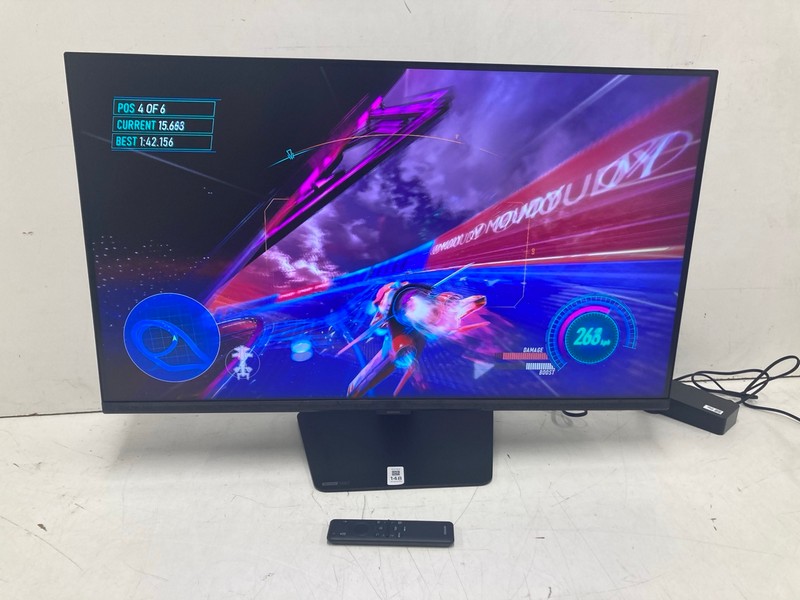 Lot 148  
            Nottingham SR4 - Collection Only 

                
SAMSUNG 32" SMART MONITOR MODEL: S32DG702EU (WITH REMOTE, WITH STAND, WITH BOX) (...