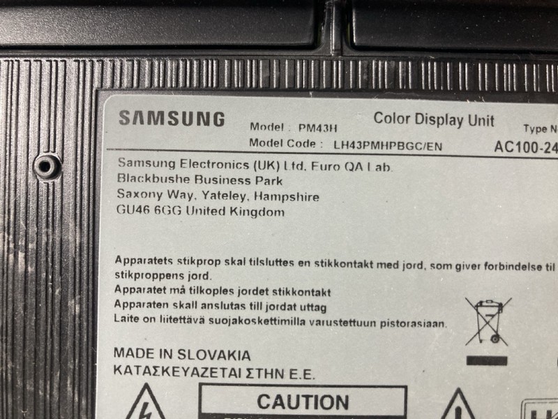 Lot 149  
            Nottingham SR4 - Collection Only 

                
3 X TV'S TO INCLUDE CELLO & SAMSUNG (COLLECTION FROM SITE ONLY)