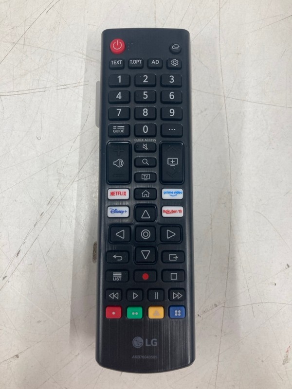 Lot 17  
            Nottingham SR4 - Collection Only 

                
LG 65" 4K TV MODEL: 65UA73006LA (WITH REMOTE, WITH STAND, NO BOX) (LINE ON SCREEN...