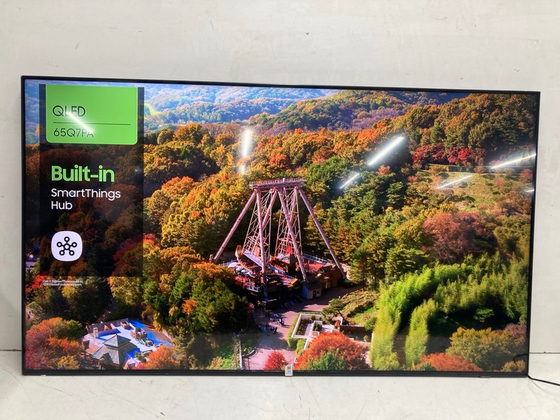 Lot 33  
            Nottingham SR4 - Collection Only 

                
SAMSUNG 65" QLED 4K TV MODEL: QE65Q7FAAU (NO REMOTE, NO STAND, NO BOX) (SHADOW ON...