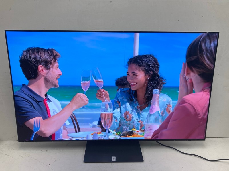 Lot 55  
            Nottingham SR4 - Collection Only 

                
SAMSUNG 55" OLED 4K TV MODEL: QE55S90D (NO REMOTE, WITH STAND, WITH BOX) (DISPLAY...