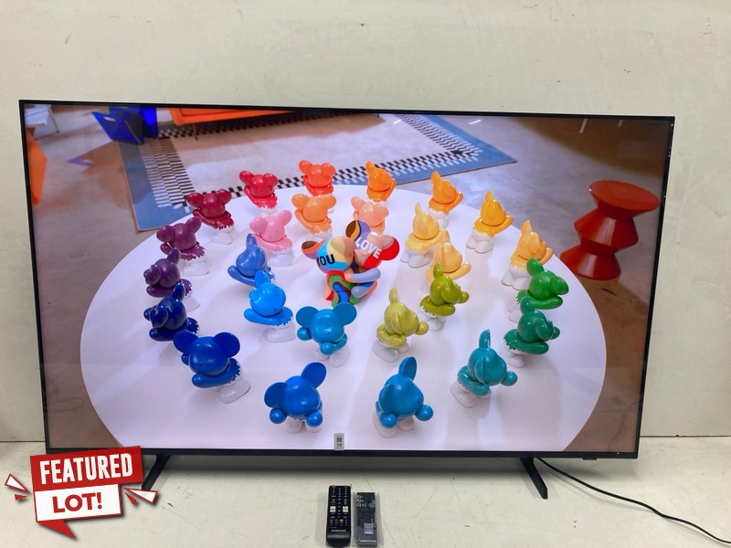Lot 58  
            Nottingham SR4 - Collection Only 

                
SAMSUNG 55" 4K TV MODEL: UE55U8000F (WITH REMOTES, WITH STAND, WITH BOX) (COLLECT...