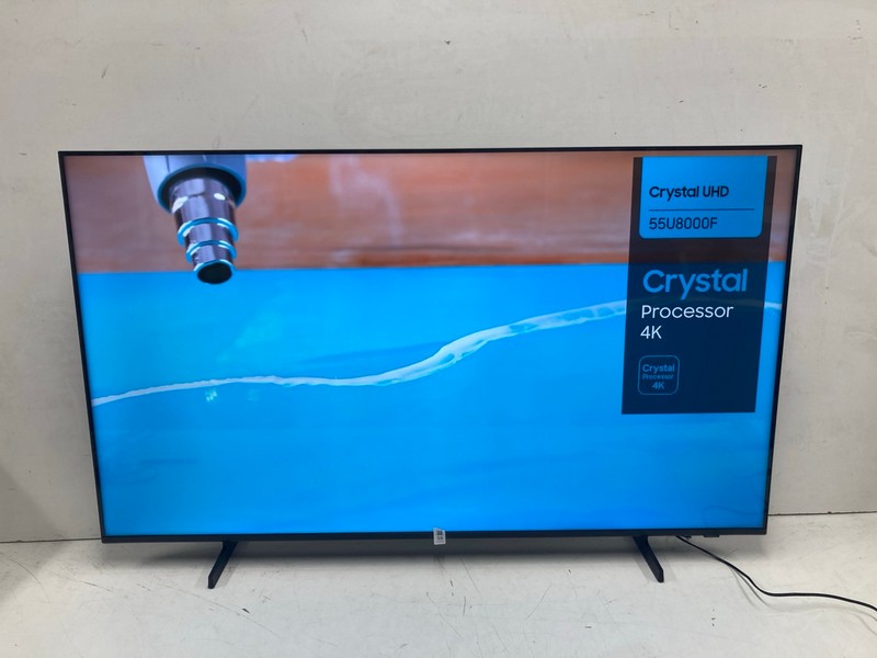 Lot 59  
            Nottingham SR4 - Collection Only 

                
SAMSUNG 55" 4K TV MODEL: UE55U8000F (NO REMOTE, WITH STAND, WITH BOX) (SCREEN BLE...