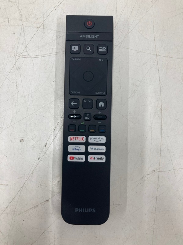 Lot 61  
            Nottingham SR4 - Collection Only 

                
PHILIPS 55" 4K TV MODEL: 55PUS8000/05 (WITH REMOTE, NO STAND, NO BOX) (LINE ON SC...