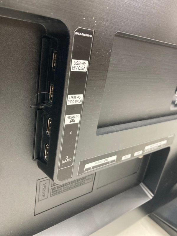 Lot 64  
            Nottingham SR4 - Collection Only 

                
SAMSUNG 55" OLED 4K TV MODEL: QE55S90DAE (NO REMOTES, WITH STAND, NO BOX) (CASE D...