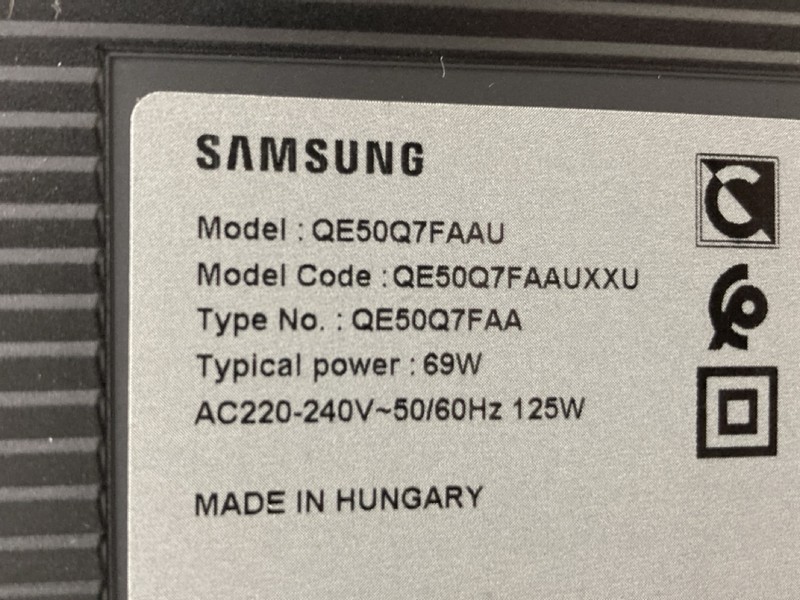 Lot 78  
            Nottingham SR4 - Collection Only 

                
SAMSUNG 50" QLED TV MODEL: QE50Q7FAAU (WITH REMOTES, WITH STAND, WITH BOX) (CASE ...