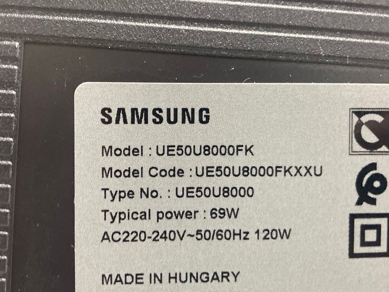 Lot 88  
            Nottingham SR4 - Collection Only 

                
SAMSUNG 50" 4K TV MODEL: UE50U8000FK (WITH REMOTES, NO STAND, WITH BOX) (DISPLAY ...