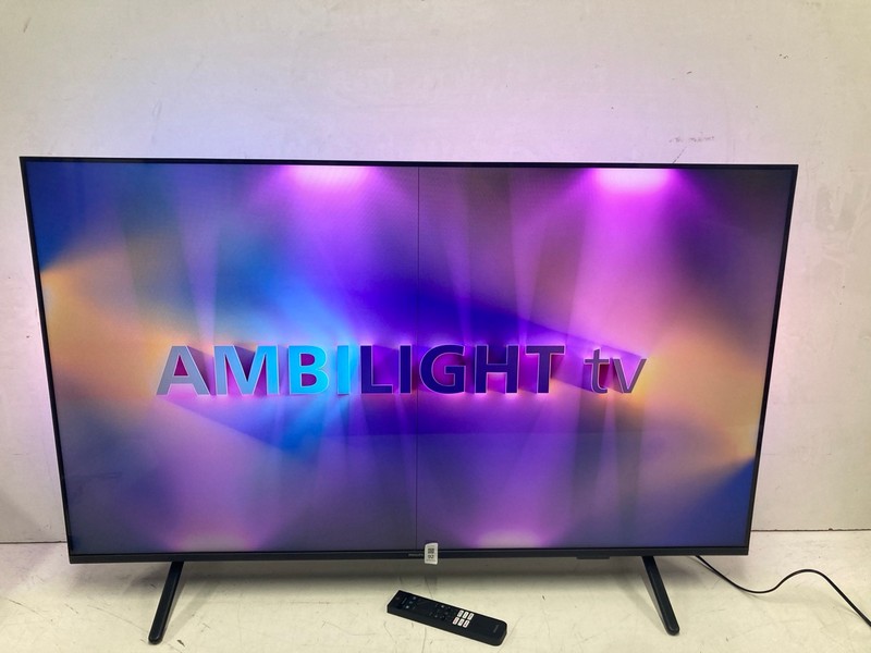 Lot 92  
            Nottingham SR4 - Collection Only 

                
PHILIPS 50" 4K TV MODEL: 50PUS8500/05 (WITH REMOTE, WITH STAND, WITH BOX) (CASE D...