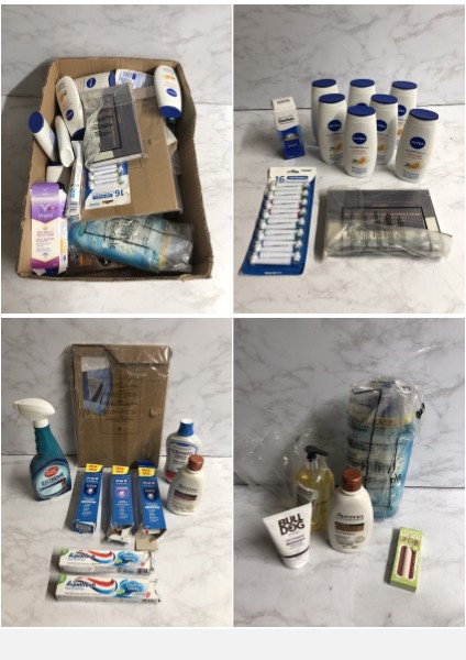 Lot 125  
            Nottingham SR5 - Delivery Only 

                
BOX OF VARIOUS ITEMS TO INC NIVEA