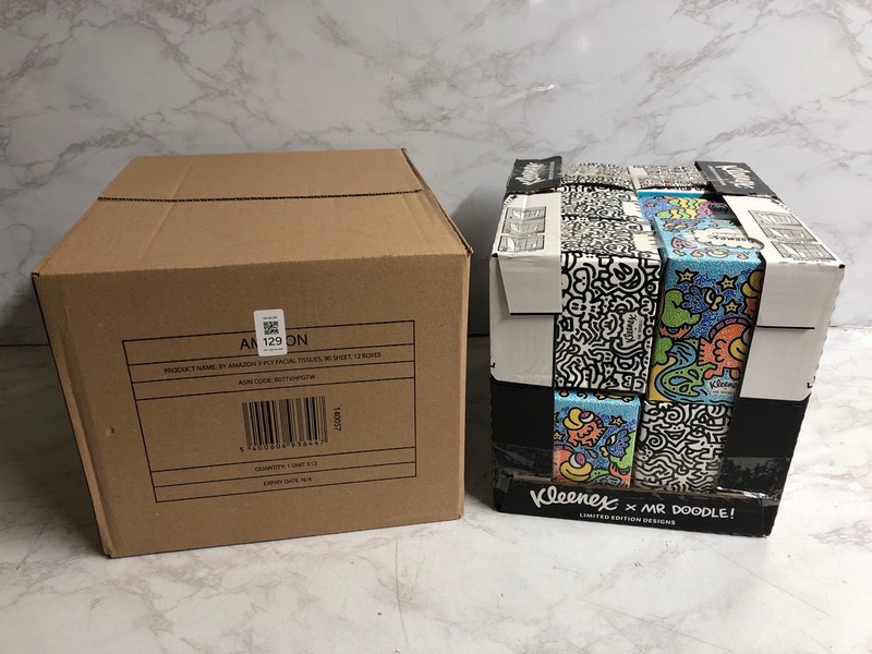 Lot 129  
            Nottingham SR5 - Delivery Only 

                
2 X ITEMS TO INC KLEENEX TISSUES