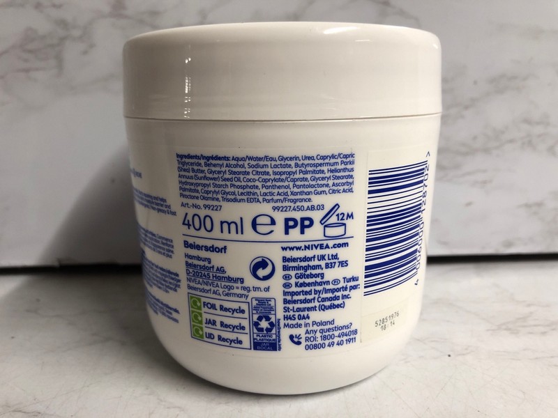 Lot 144  
            Nottingham SR5 - Delivery Only 

                
10 X NIVEA REPAIR & CARE CREAMS