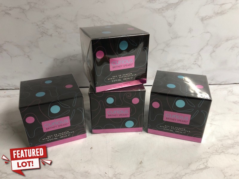 Lot 14  
            Nottingham SR5 - Delivery Only 

                
4 X BRITNEY SPEARS EDP 3.3 FL.OZ 100ML
