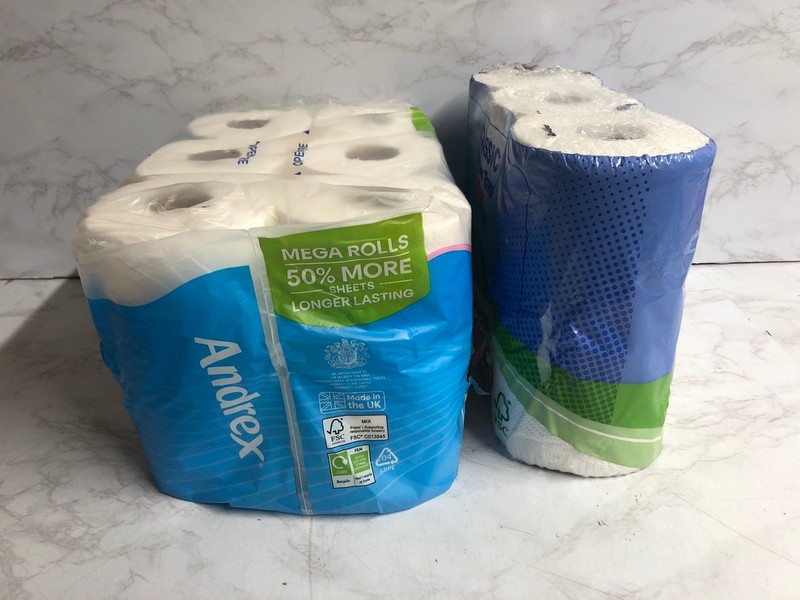 Lot 155  
            Nottingham SR5 - Delivery Only 

                
2 X ITEMS TO INC ANDREX TOILET ROLLS