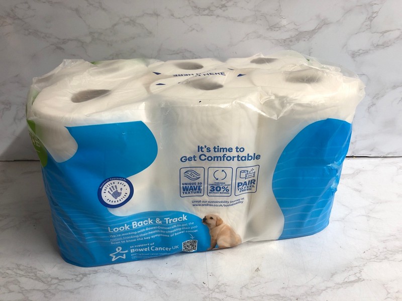 Lot 155  
            Nottingham SR5 - Delivery Only 

                
2 X ITEMS TO INC ANDREX TOILET ROLLS