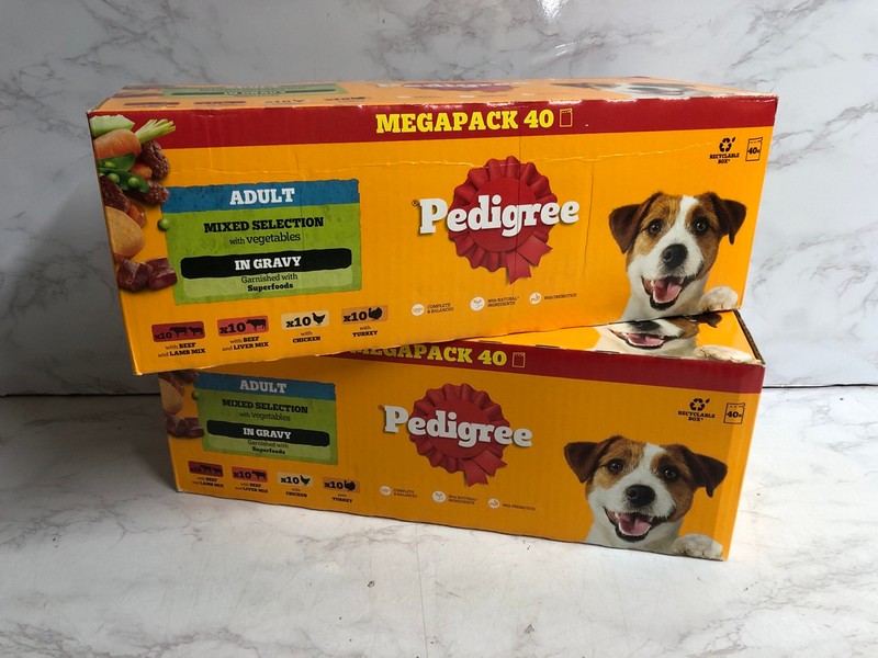 Lot 162  
            Nottingham SR5 - Delivery Only 

                
2 X PEDIGREE ADULT MIXED SELECTIONS