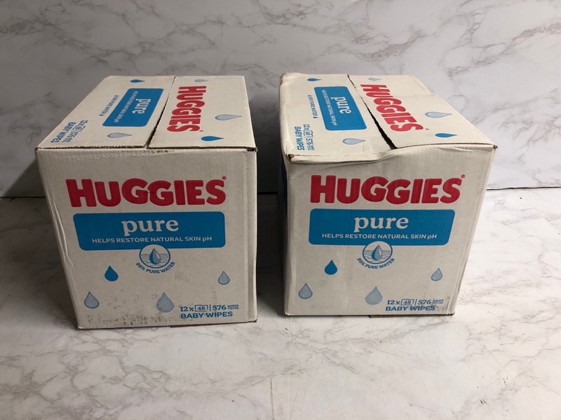Lot 172  
            Nottingham SR5 - Delivery Only 

                
2 X HUGIES PURE WIPES