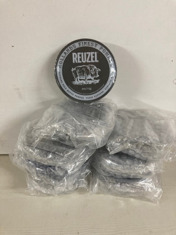 Lot 179  
            Nottingham SR5 - Delivery Only 

                
8 X REUZEL HOLLANDS FINEST EXTREME HOLD MATTE POMADE 113G