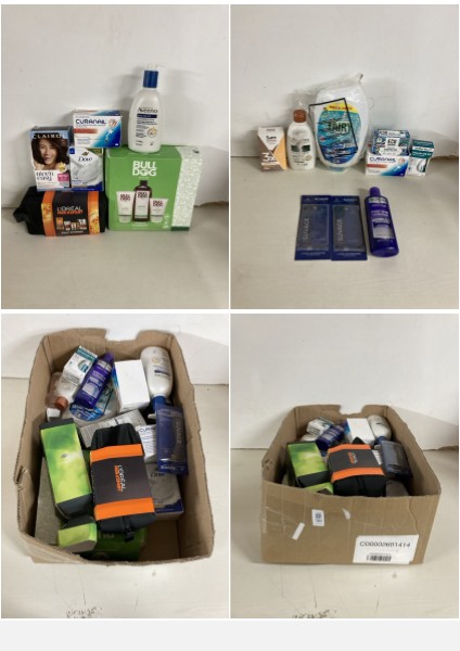 Lot 181  
            Nottingham SR5 - Delivery Only 

                
BOX OF VARIOUS ITEMS TO INC LOREAL MEN EXPERT GIFT SET